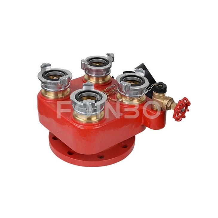 4 Way Breeching Inlet Connection