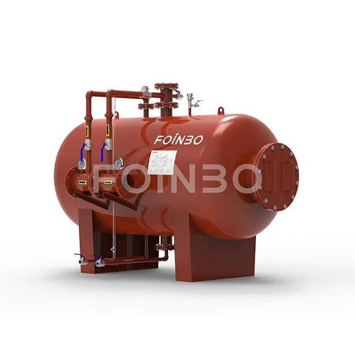 Horizontal Fire Bladder Foam Tank